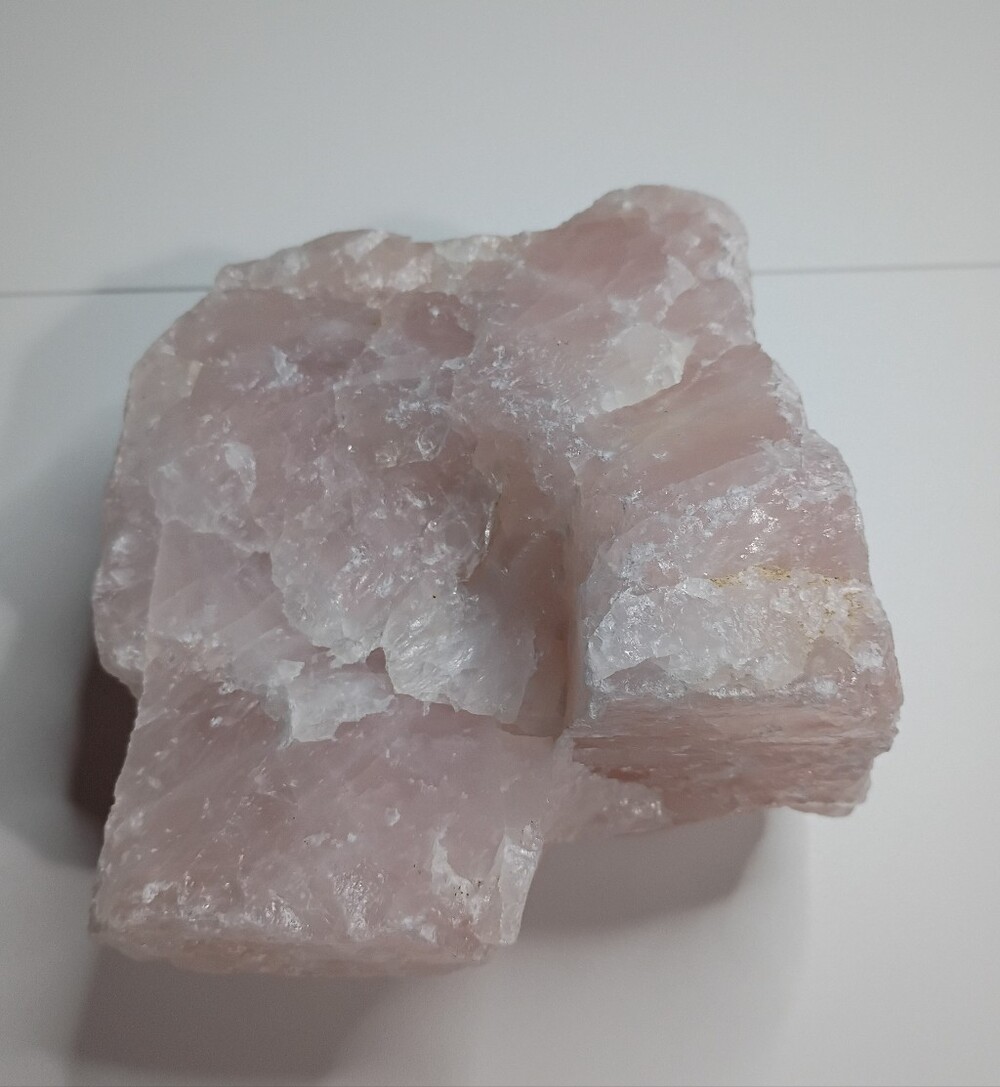 NEW Extra Large Natural Rose Quartz Decorative Stone Crystal 3lbs